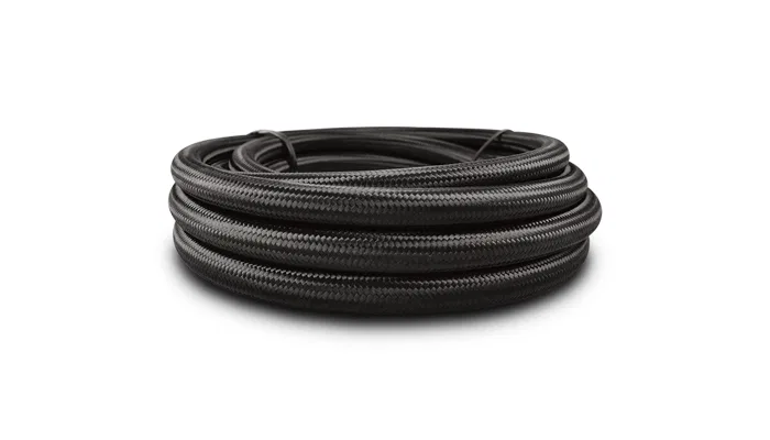 18978 – VIBRANT Braided Hose, -8AN 0.422 Inch Inside Diameter/ 0.547 Outside Diameter 2500 PSI Operating Pressure/ 80...